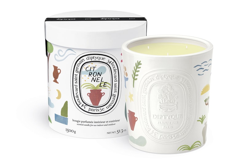 Diptyque Summer Collection 2023 mediterranean erik winkowski ilio eau de toilette hair mist candles body spray oils fan release info date price