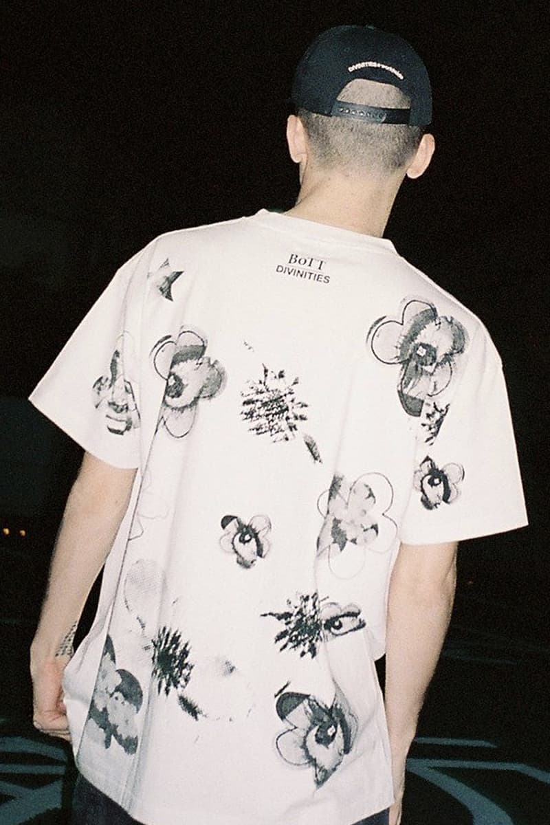 DIVINITIES Drops Second Collaboration with BoTT Release Info graphic t-shirts caps pillow