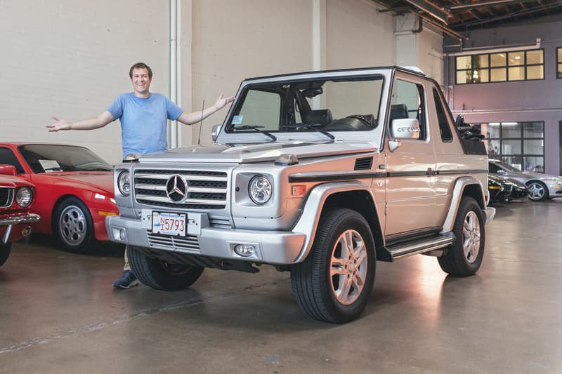 Doug DeMuro and His Mercedes-Benz G500 Cabriolet Drivers Youtube influencer Cars and Bids