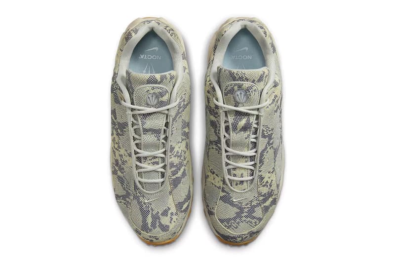 Dê uma olhada no calçado NOCTA x Nike Hot Step Air Terra “Snakeskin” de Drake DR0508 001