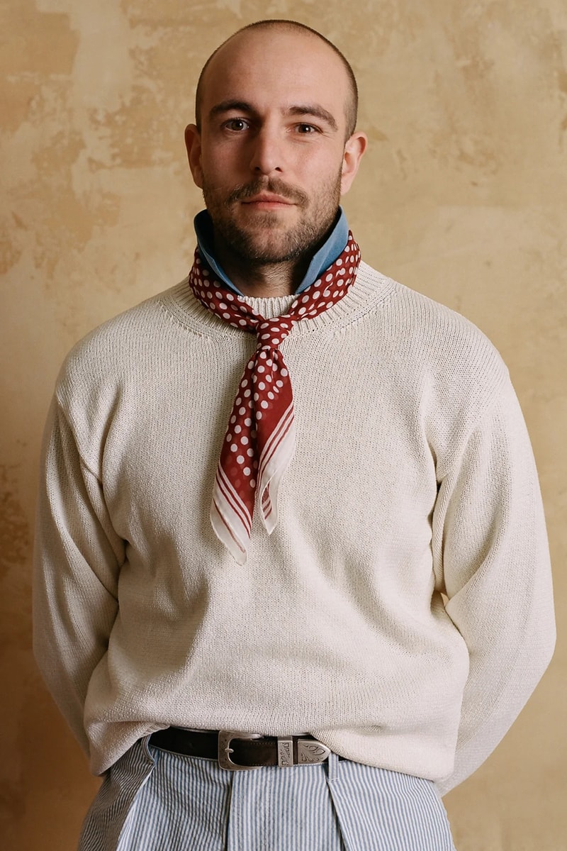 Drake's of London Spring 2023 Campaign Sebago Collaboration Japanese Denim Games Tailoring Surf Cagoule Indian Block Print Shirts