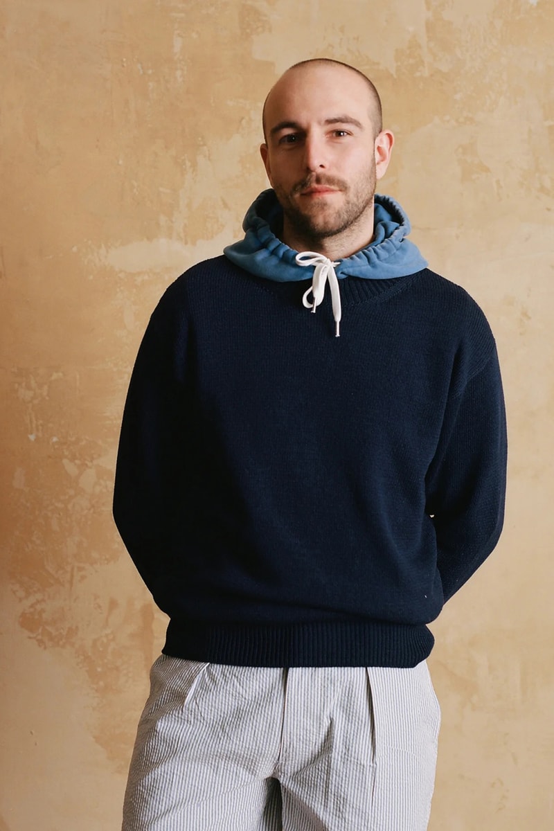Drake's of London Spring 2023 Campaign Sebago Collaboration Japanese Denim Games Tailoring Surf Cagoule Indian Block Print Shirts