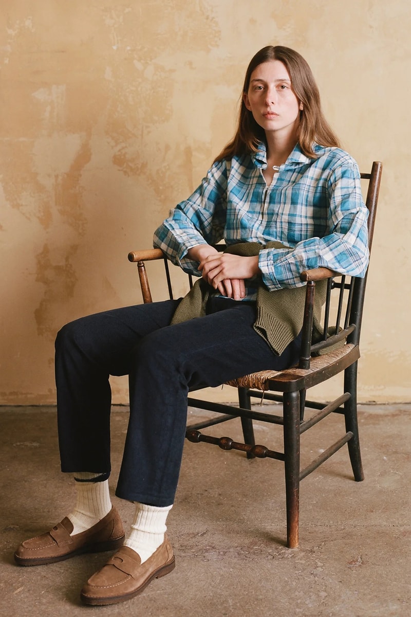 Drake's of London Spring 2023 Campaign Sebago Collaboration Japanese Denim Games Tailoring Surf Cagoule Indian Block Print Shirts