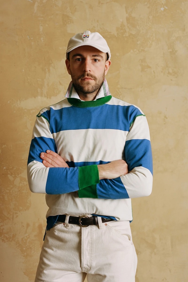 Drake's of London Spring 2023 Campaign Sebago Collaboration Japanese Denim Games Tailoring Surf Cagoule Indian Block Print Shirts