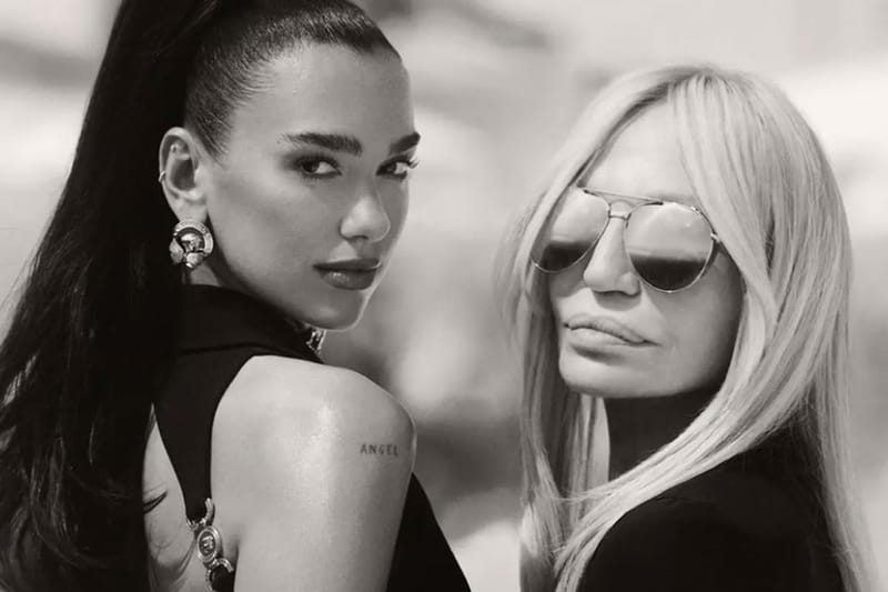 Dua Lipa Co-Designed Versace's Next Collection With Donatella