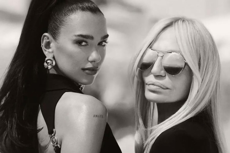 Dua Lipa Co-Designed Versace's Next Collection With Donatella