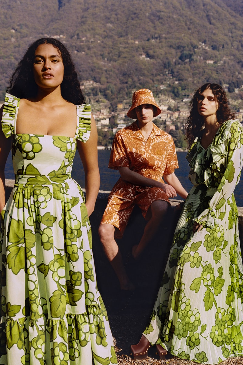 Marco De Vincenzo Etro Summer 2023 Capsule Collection Mens Womens Milano Italy House Brand Luxury Prints Seaside Beach 