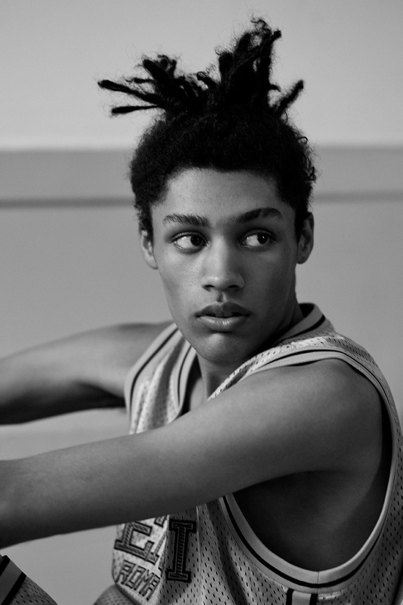 Fendi Launches an Active Basketball Capsule for Summer 2023 sports atheltics jersey basketball shoes runners sweat bands roma rome luxury fashion italian