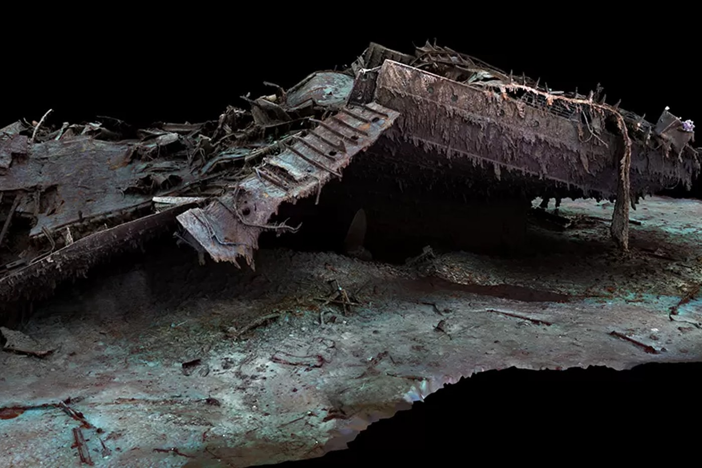 Romeo and Juliet Submersibles Capture First Full-Sized Scan of the Titanic 3D what happened info