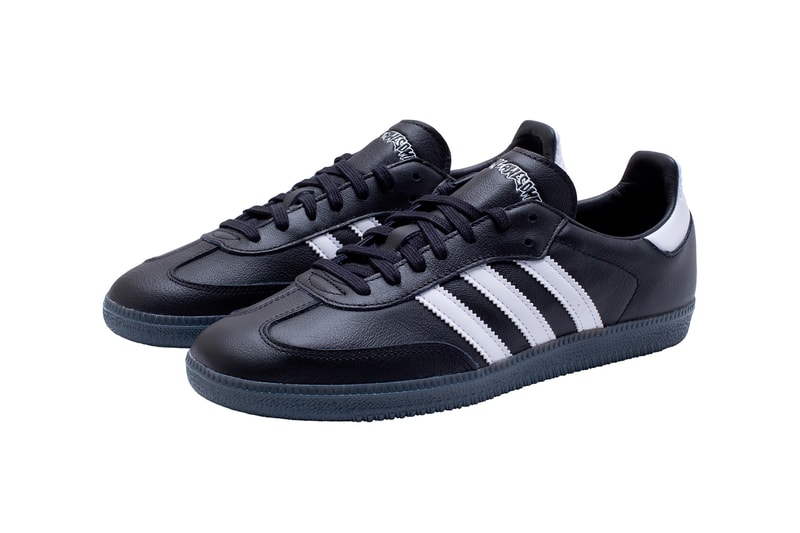 adidas Dill Samba Patent Leather Shoes - White