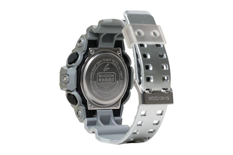 GA2100FF-8A | Retro Futuristic Metallic Silver Men’s Watch by G-SHOCK |  CASIO