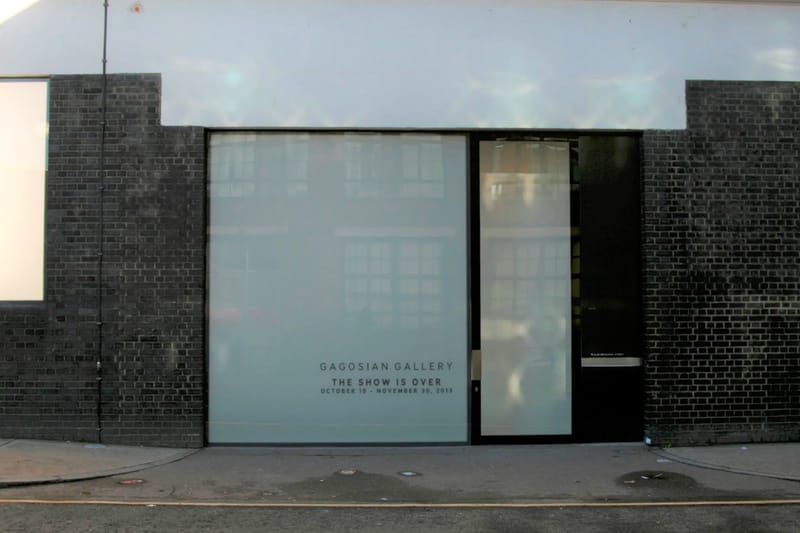Gagosian to Close Britannia Street Location in London