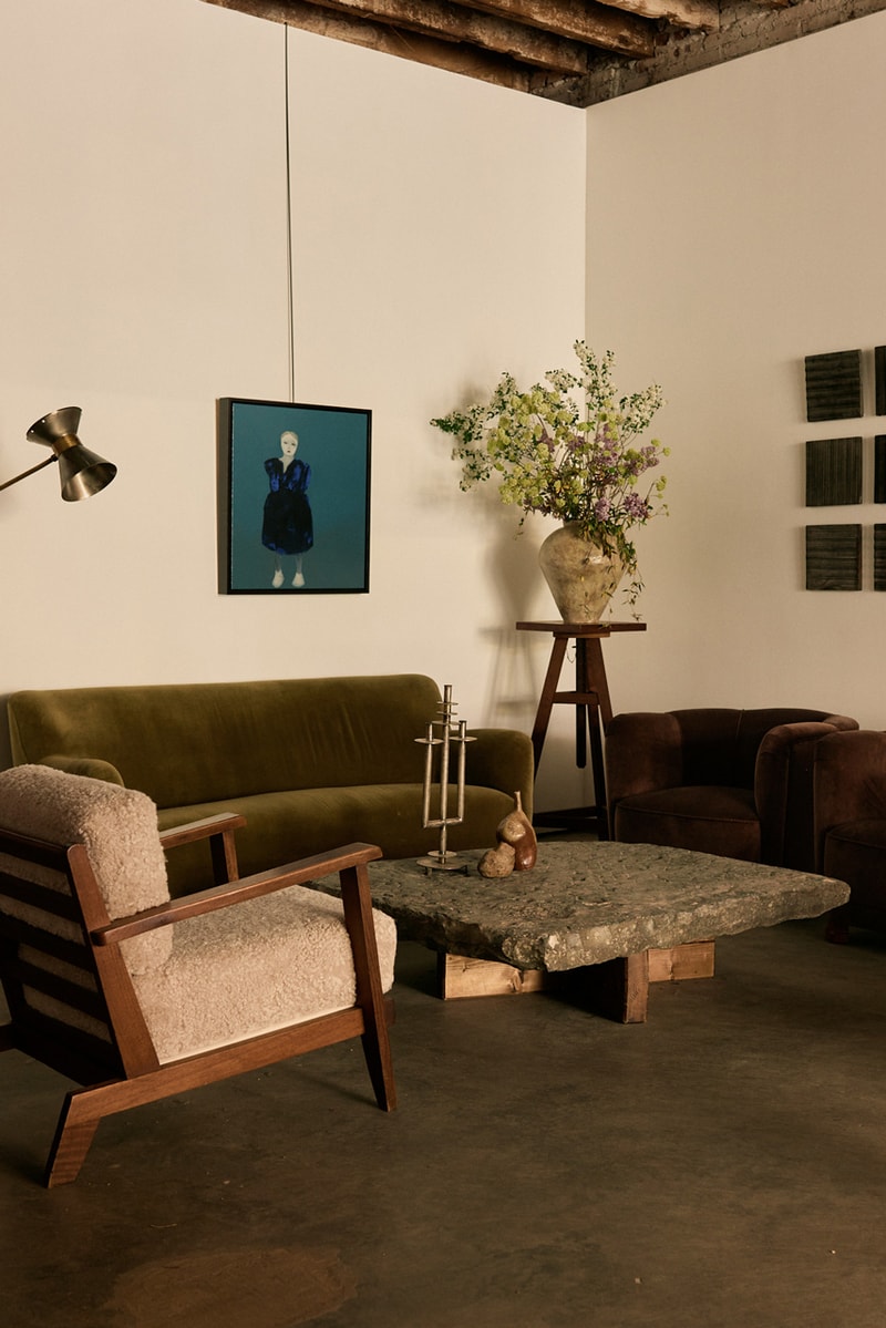 curated furniture lower east side opening design week new york vintage rare sourcing art objects home goods launch