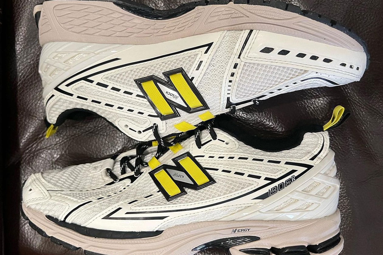 ganni new balance 1906 white black yellow release date info store list buying guide photos price Collaboration 1906R RC30