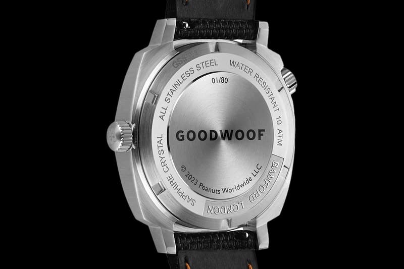 Goodwood x Bamford London Detective Snoopy GMT Watch Collaboration Release Info	