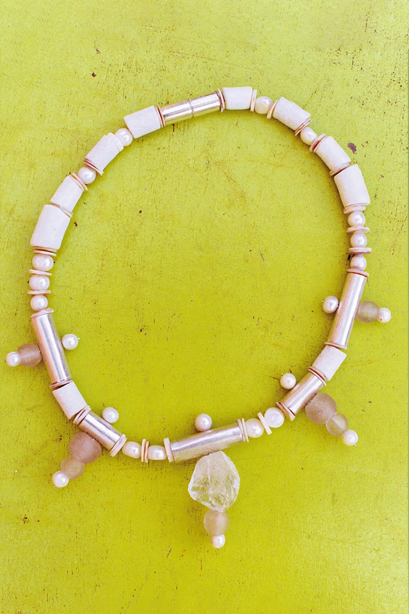 Wales Bonner Spring Summer 2023 Collection Lookbook Accessories Jewellery Shoes Bracelet Necklace Himco Footwear
