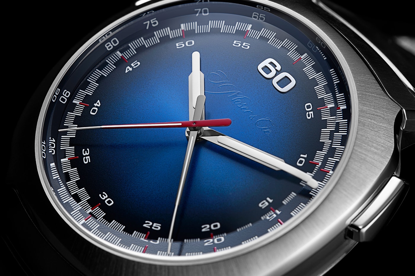 H. Moser & Cie. Streamliner Flyback Chronograph Automatic Funky Blue 2.0 Release Info