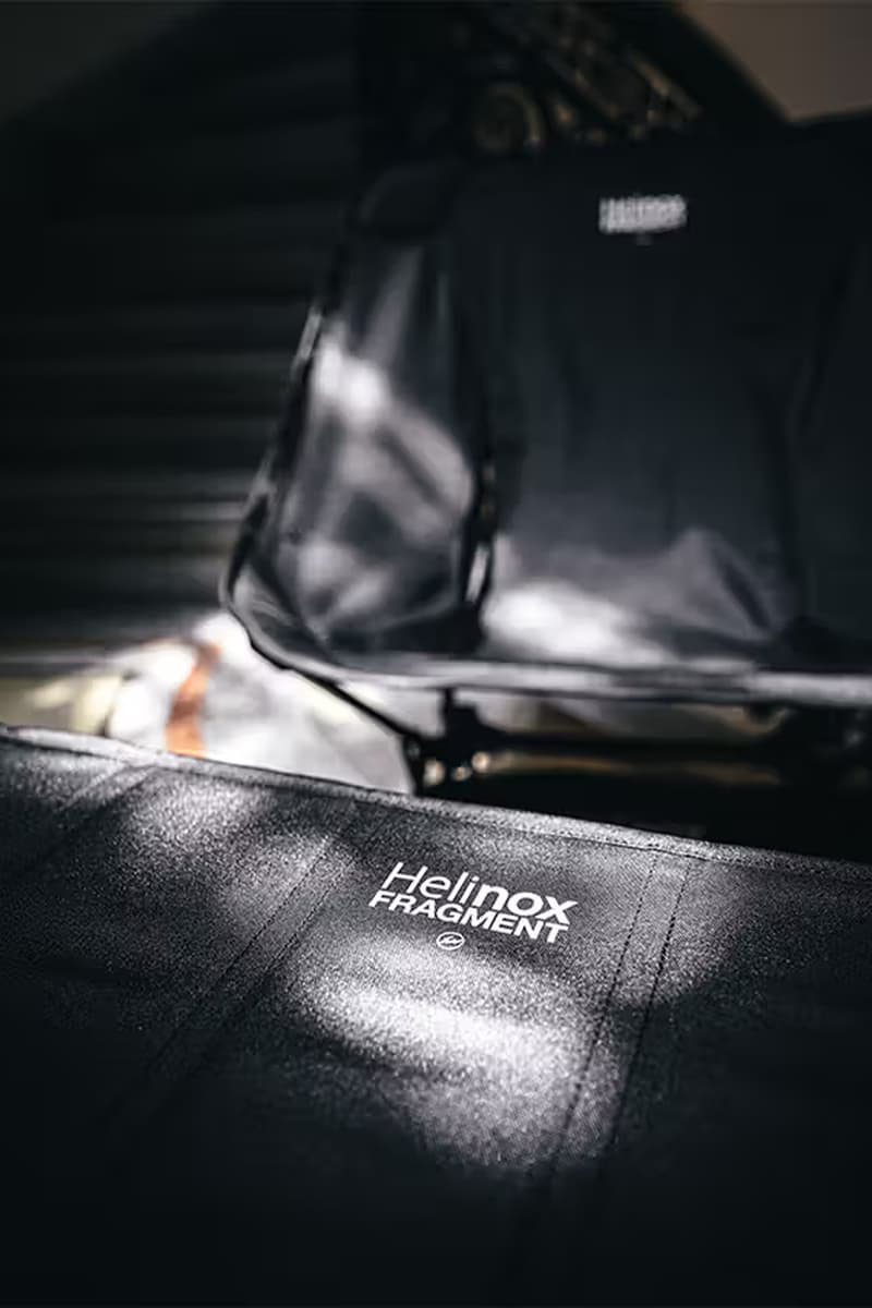 Helinox Creative Center Tokyo Japan flagship store chair one fragment design collab release info