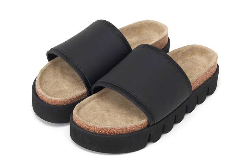 Hender Scheme Caterpillar sandals slippers vibram cowhide cork may 20 release info date price