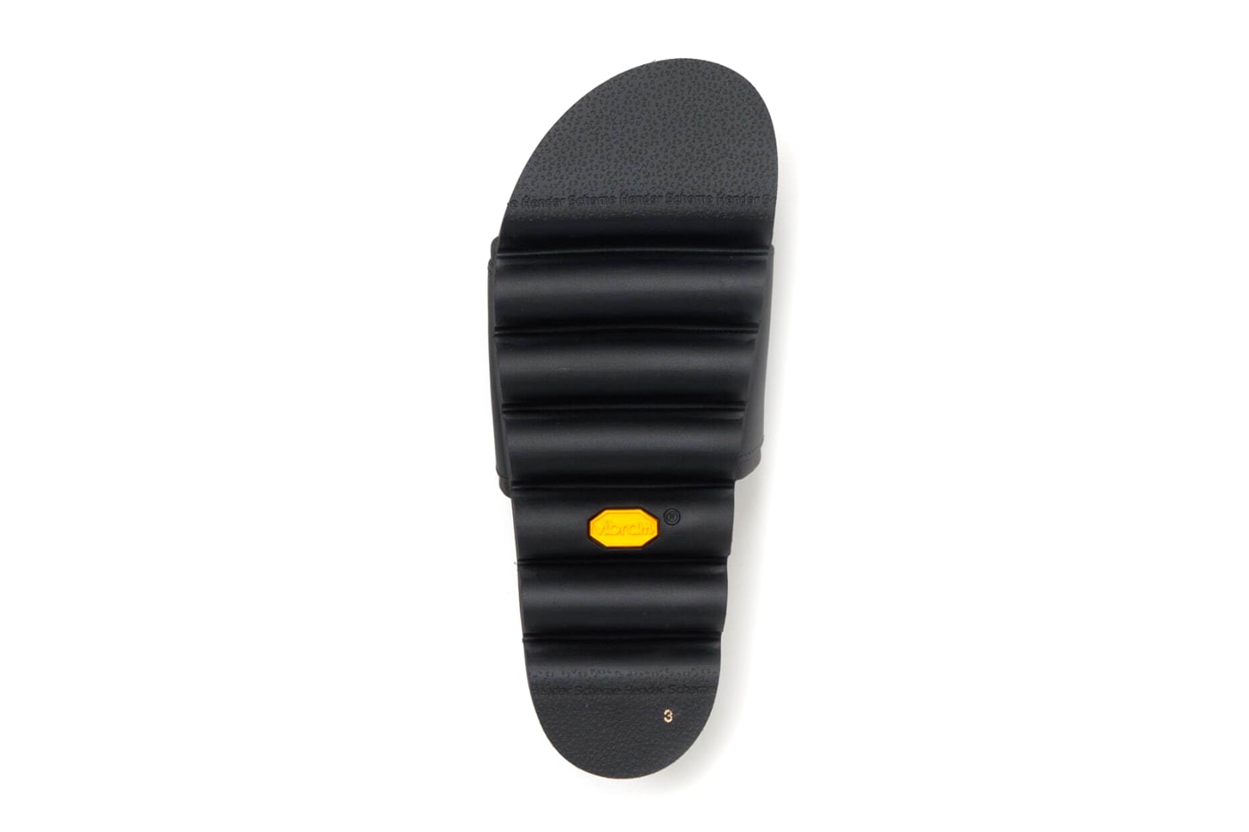Hender Scheme Caterpillar sandals slippers vibram cowhide cork may 20 release info date price