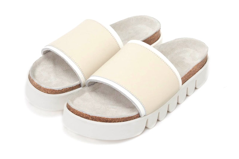 Hender Scheme Caterpillar sandals slippers vibram cowhide cork may 20 release info date price