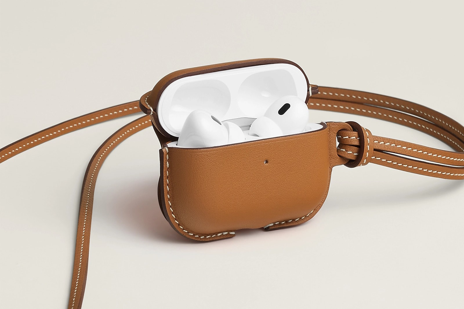 Dark Brown Luxury Bag Apple Airpods Case