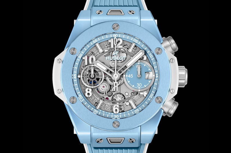 Hublot Big Bang Unico Sky Blue, 42 мм, ограниченная серия, цветная керамика. Информация о выпуске