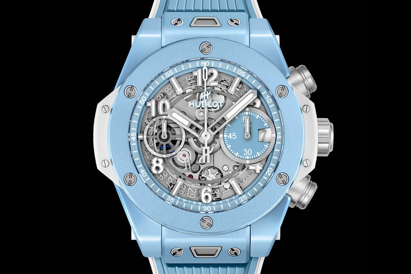 Hublot Big Bang Unico Sky Blue 42mm Limited-Edition Colored Ceramic Release Info