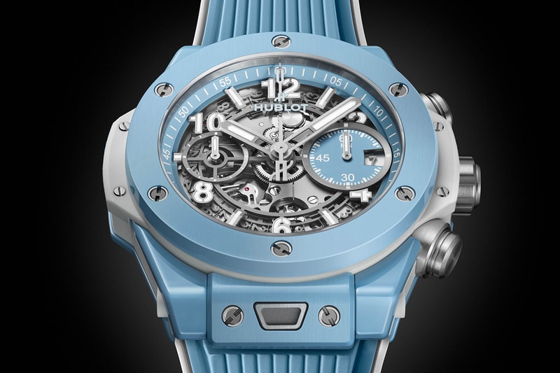 Hublot Big Bang Unico Sky Blue 42mm Limited-Edition Colored Ceramic Release Info