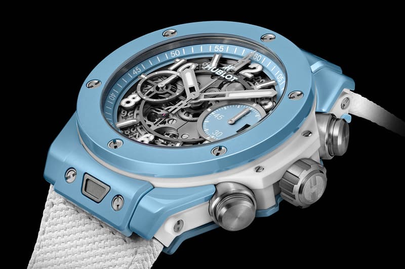 Hublot Big Bang Unico Sky Blue 42mm Limited-Edition Colored Ceramic Release Info