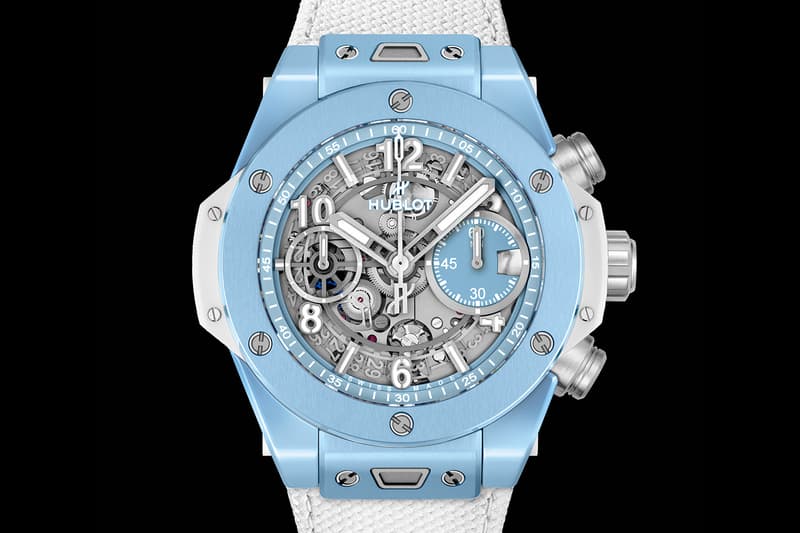 Hublot Big Bang Unico Sky Blue 42mm Limited-Edition Colored Ceramic Release Info