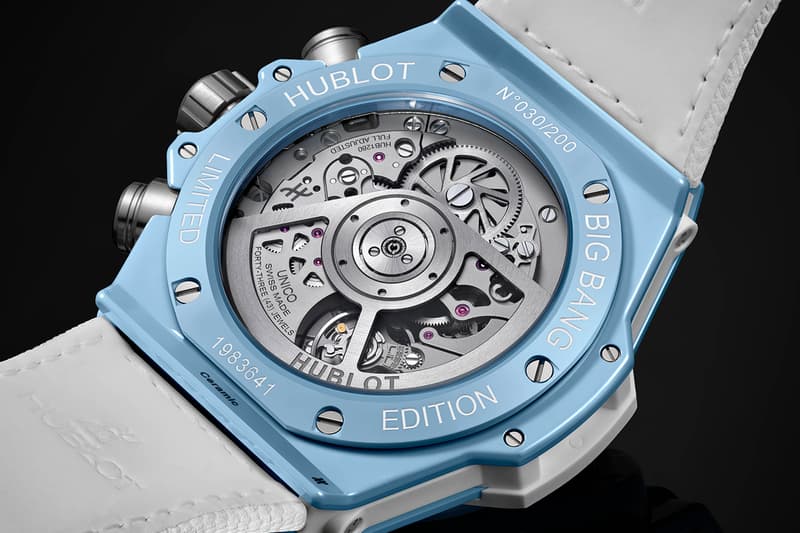 Hublot Big Bang Unico Sky Blue 42mm Limited-Edition Colored Ceramic Release Info