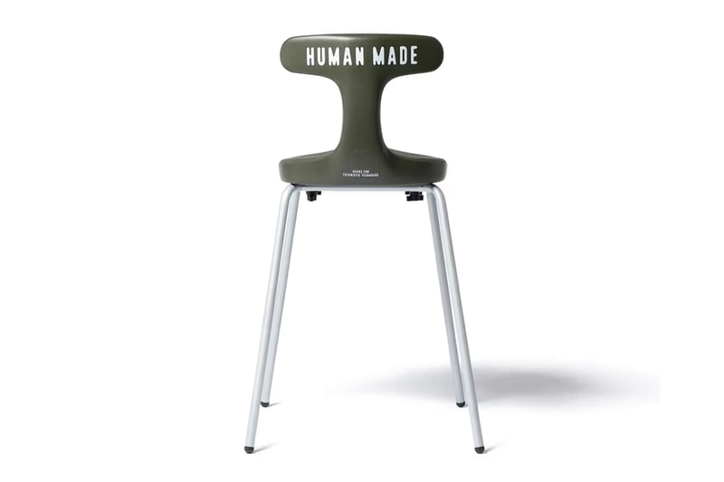 HUMAN MADE ayur chair Collaboration Olive Drab Colorway Release Info