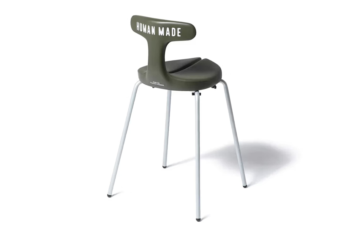 HUMAN MADE ayur chair Collaboration Olive Drab Colorway Release Info