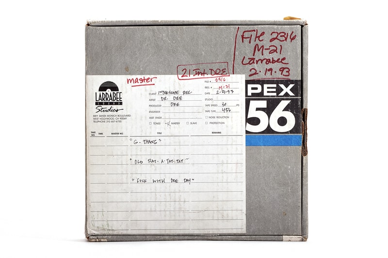 interscope records trophy Dr. Dre The Chronic Masters Release Info