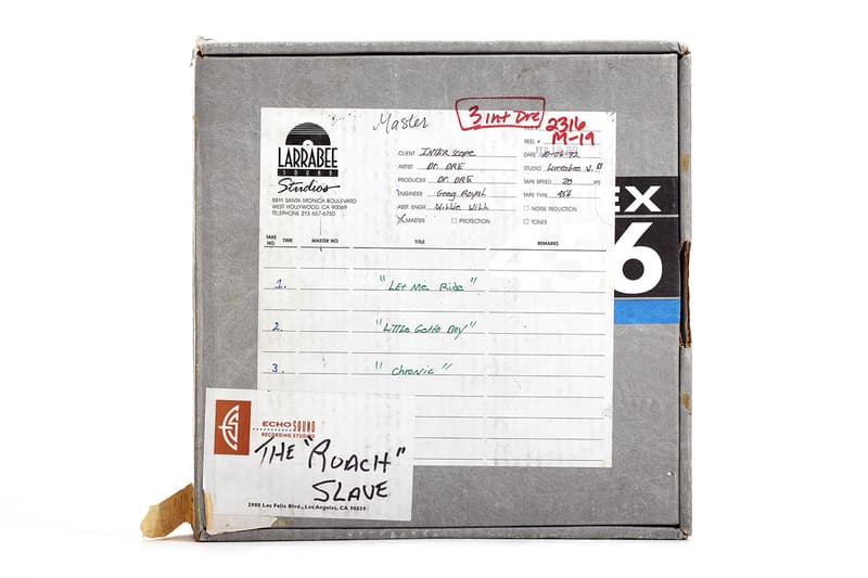 interscope records trophy Dr. Dre The Chronic Masters Release Info