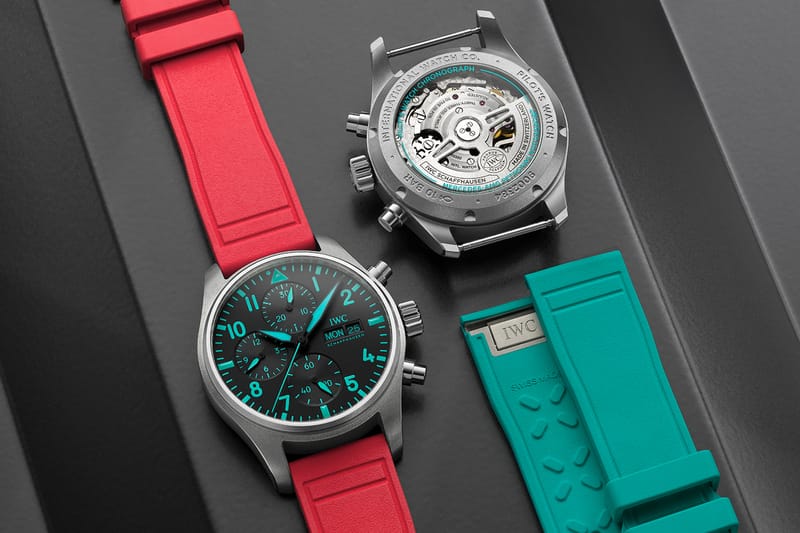IWC Dedicates a Bright Pink Chronograph 41 for Miami Grand Prix 2023