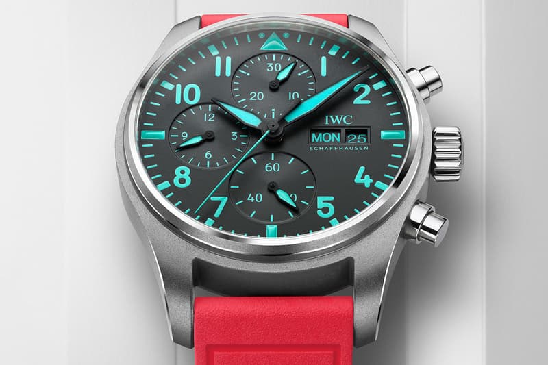 IWC Pilot Watch Chronograph 41 Mercedes-AMG PETRONAS Formula One Team Miami Grand Prix Release Info