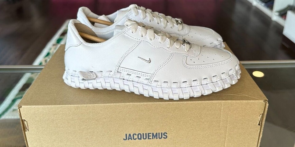 Here's a First Look at the Jacquemus x Nike J Force 1 "White"