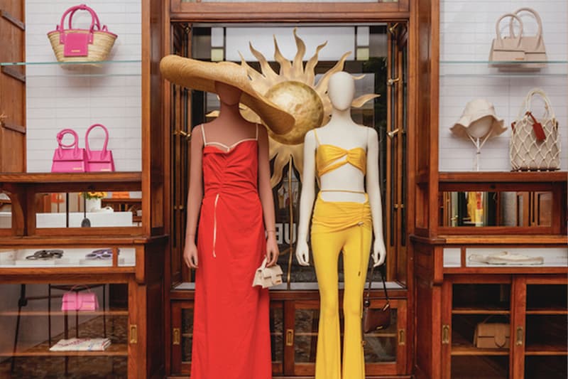 Picturesque Jacquemus Pop-Up Lands in Lake Como italy ete capsule collection summer cernobbio