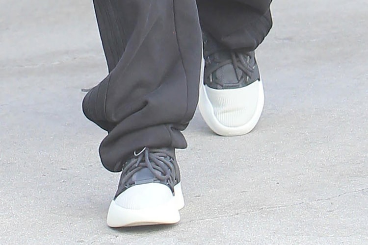 Jerry Lorenzo Spotted Wearing adidas x Fear of God Athletics Sweatpants and Sneakers
