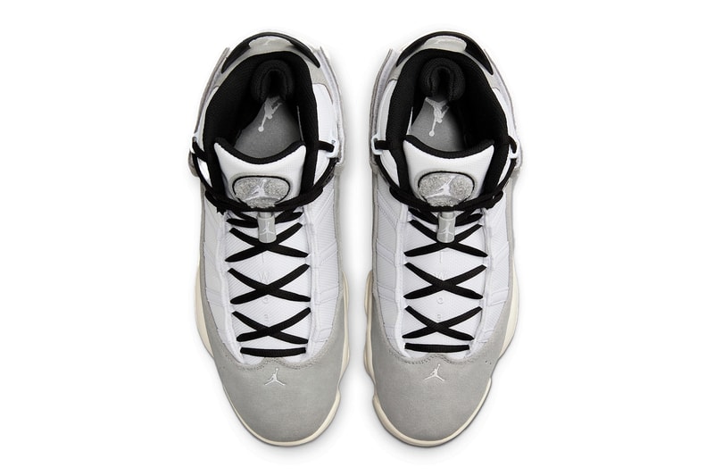 Jordan 6 Rings Arrives in "Chrome" FJ4650-077 air force 1 air jordan michael jordan hybrid shoe high top basketball