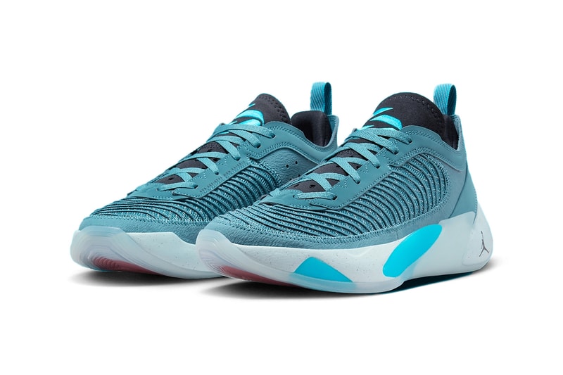 Official Look at the Jordan Luka 1 "Next Nature" blue basketball shoes luka doncic dallas mavericks nba basketball playoffs slovenia shoes release info michael jordan brand