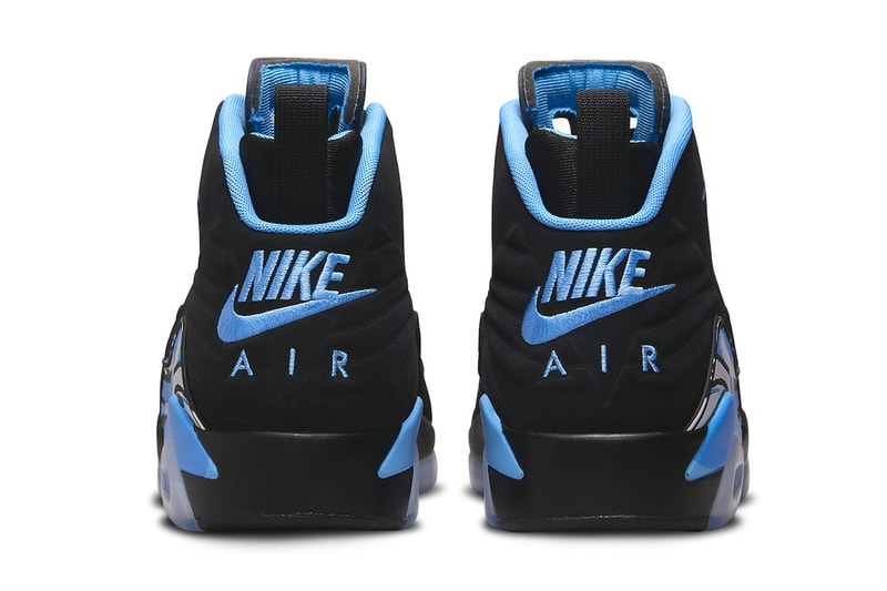 The Jordan MVP Gets Outfitted in the "UNC" Colorway DZ4475-004 Black/University Blue-White michael jordan high top basketball shoes hybrid jordan brand air jordan 6 7 8