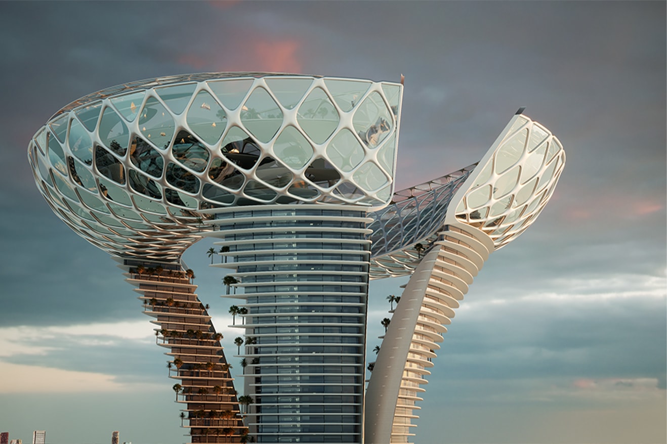 Kalbod Design Studio Dubai Healthcare Islands floating Healthcare City island