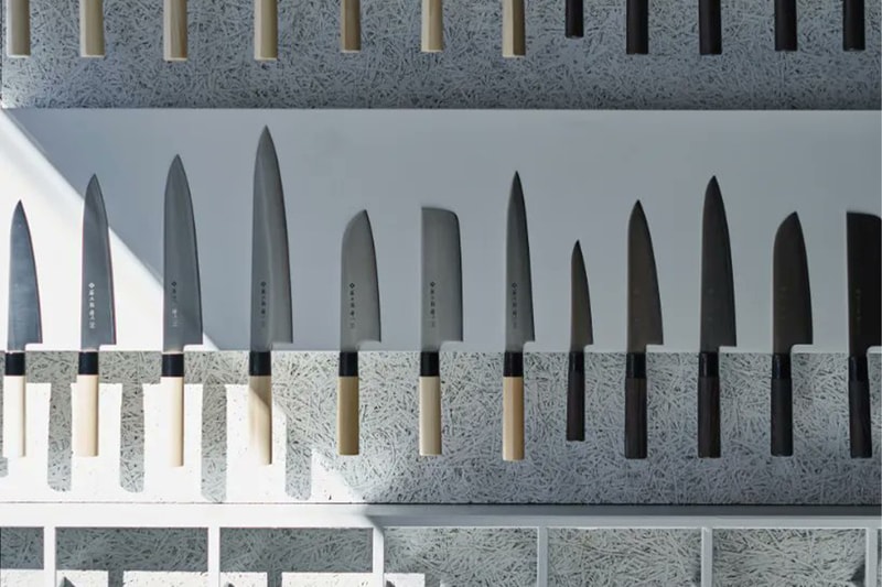 Katata Yoshihito Design TOJIRO Knife Gallery Exhibition Tokyo design interior 