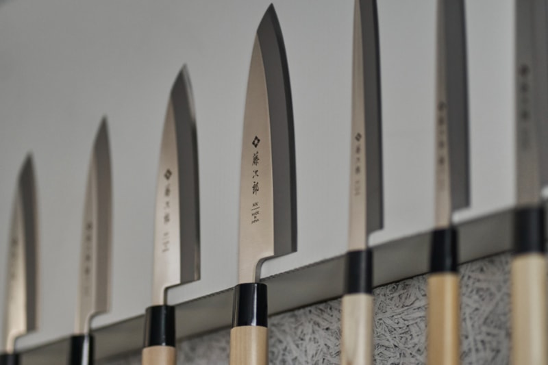 Katata Yoshihito Design TOJIRO Knife Gallery Exhibition Tokyo design interior 