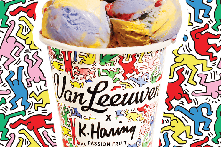Grab a Taste of Keith Haring With Van Leeuwen's Art-Flavored Ice Cream