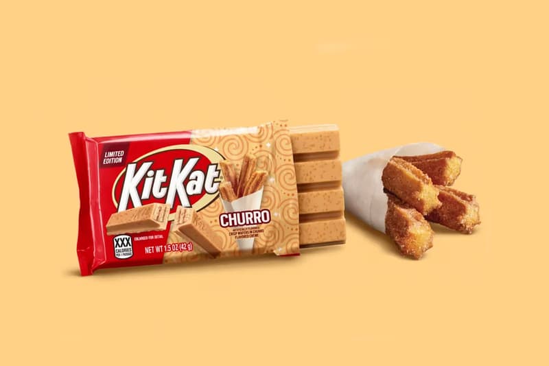 Kit Kat Churro Flavor Release Information details date limited edition Mexico cinnamon chocolate bar