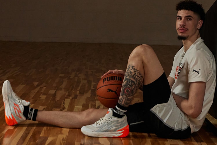 LaMelo Ball and PUMA Hoops Cover the MB.02 in "Gorangé"